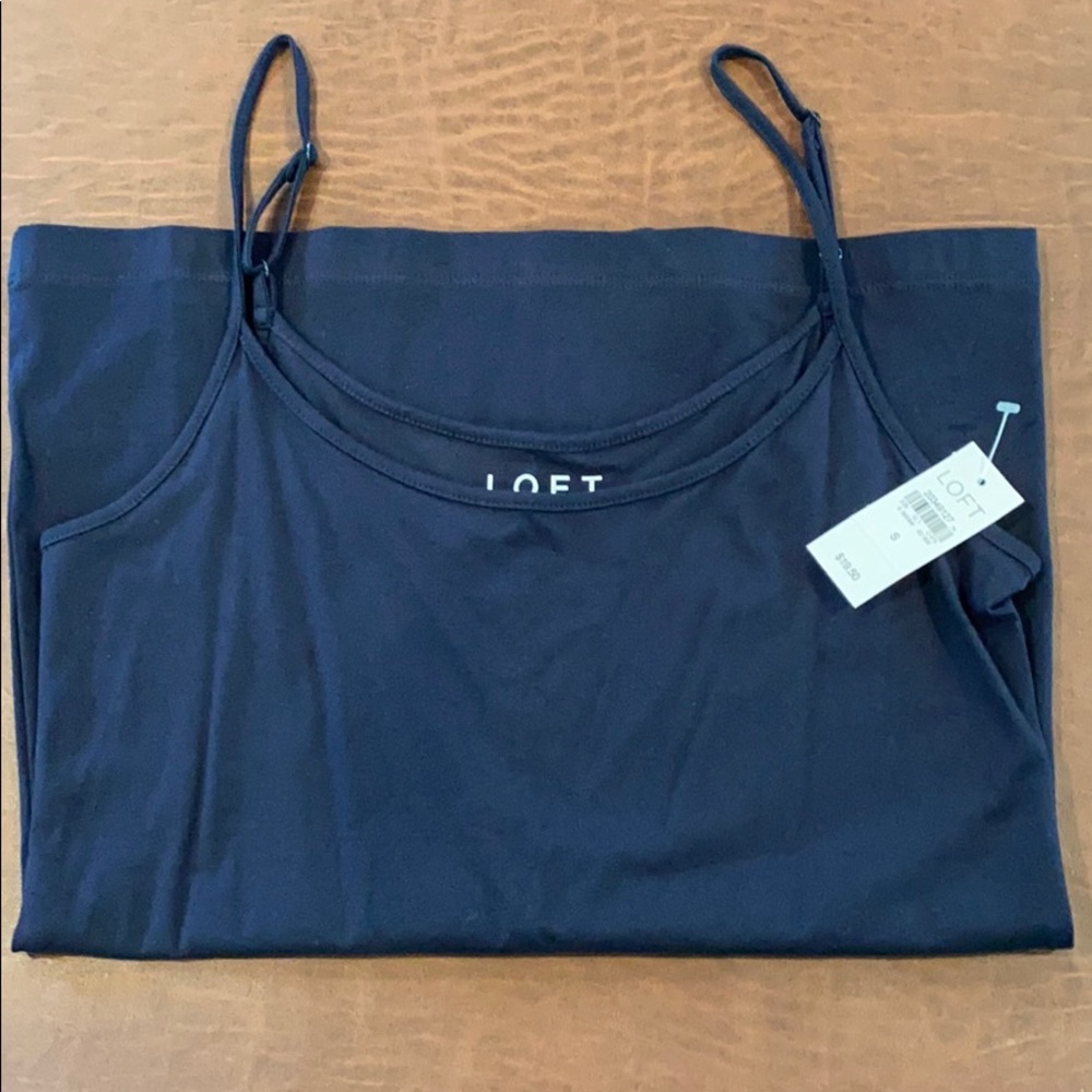 LOFT navy cami